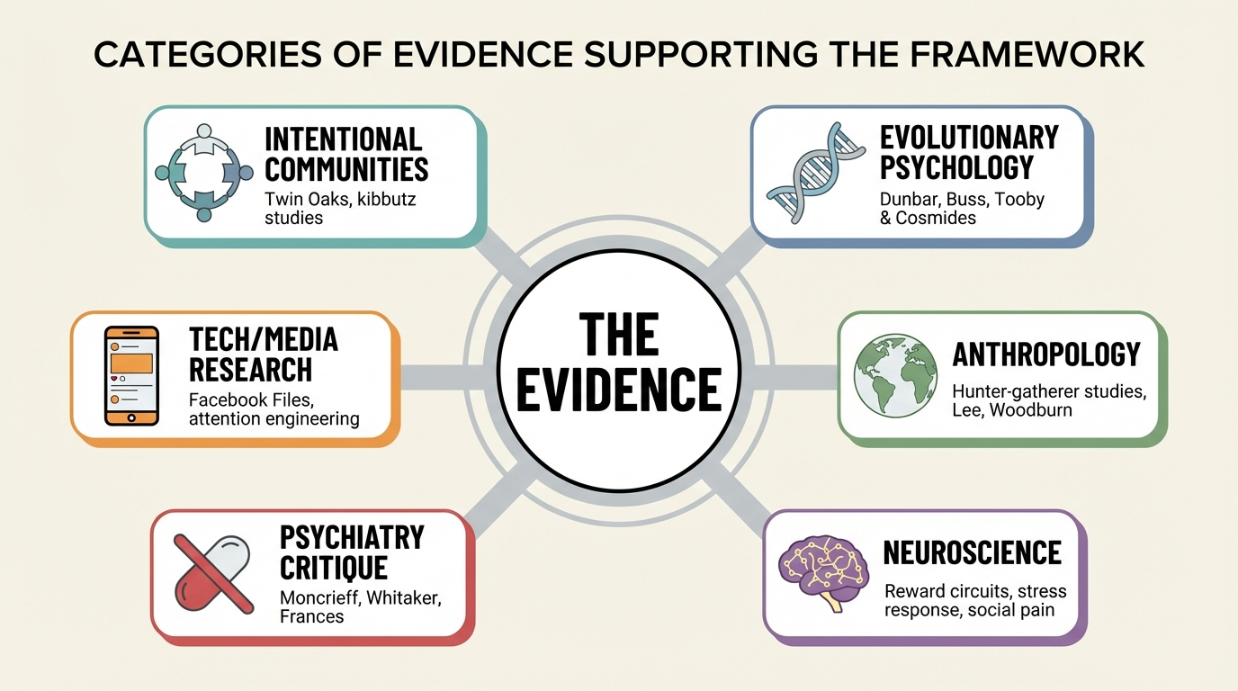 Evidence categories